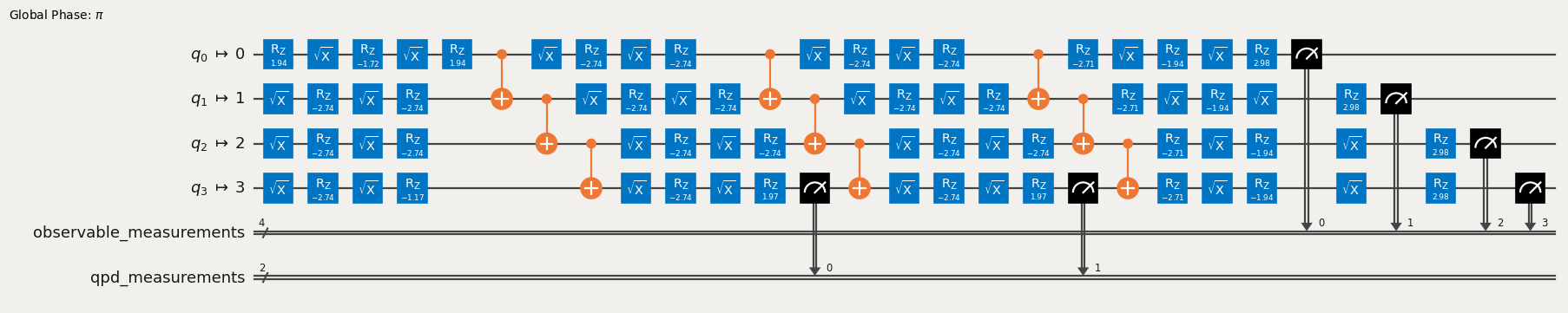 Diagrama de circuito quântico